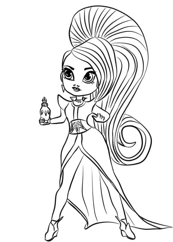 Shimmer and shine coloring pages