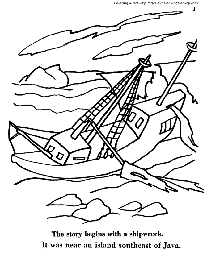 Swiss family robinson adventure story p