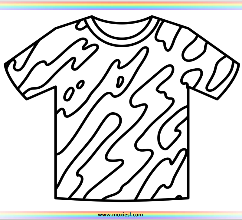 Clothes worksheet t