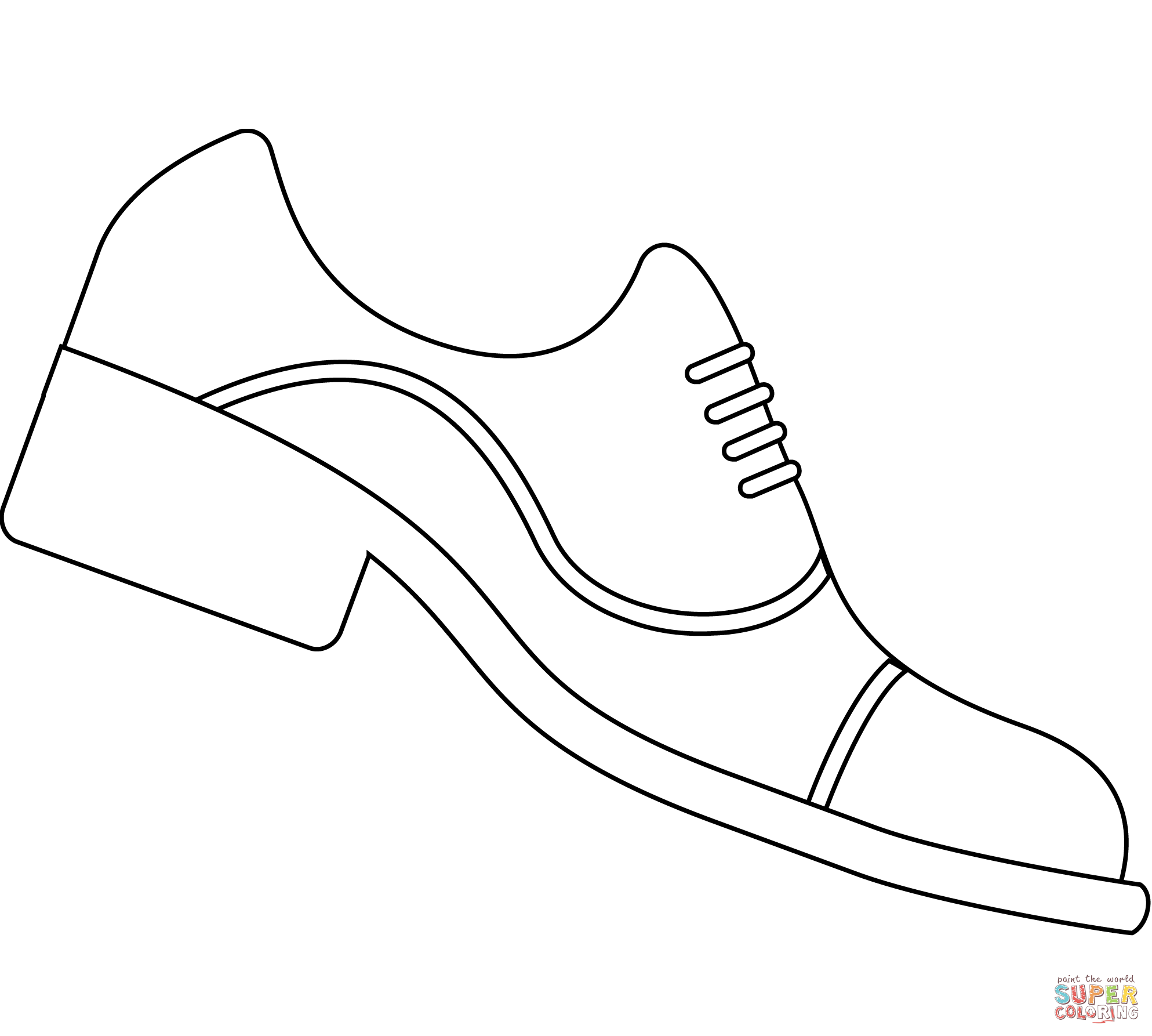 Mens shoe emoji coloring page free printable coloring pages