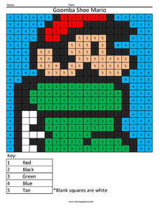 Goomba shoe mario