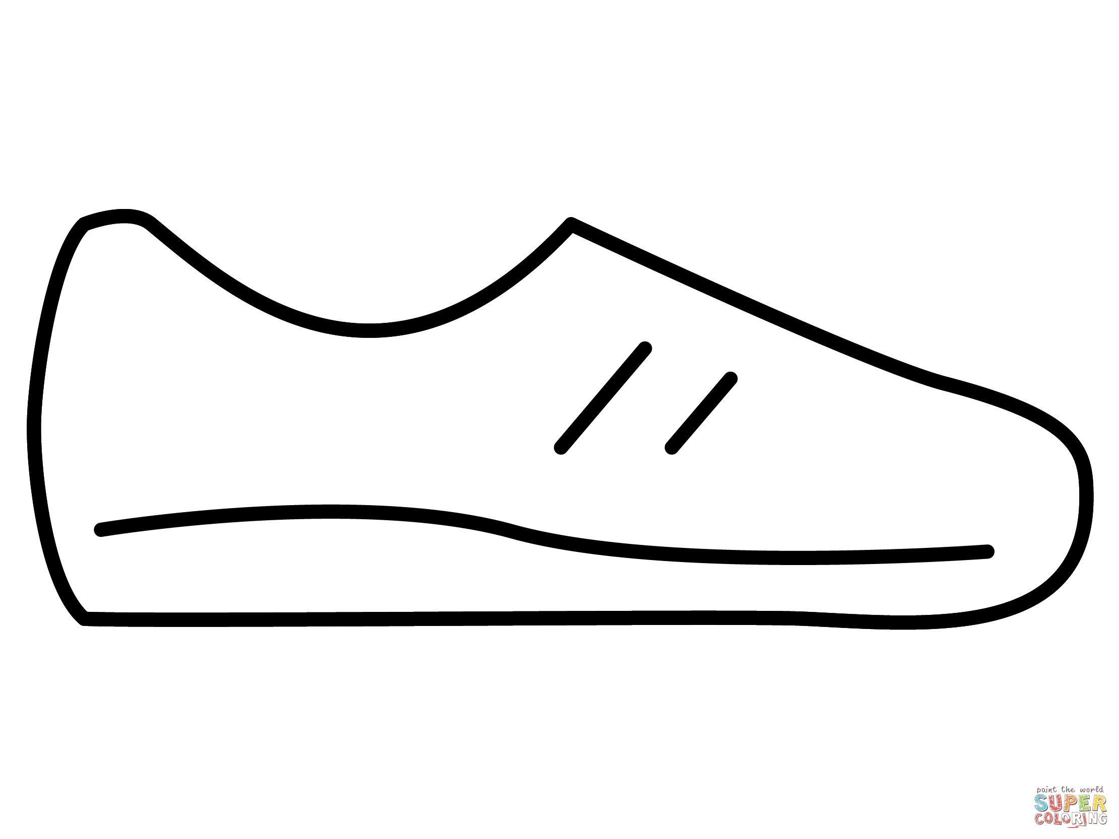 Running shoe emoji coloring page free printable coloring pages