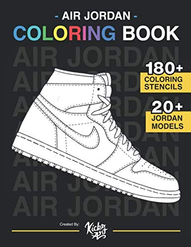 Air jordan coloring book