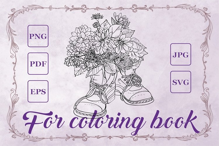 Statue boy adult coloring book