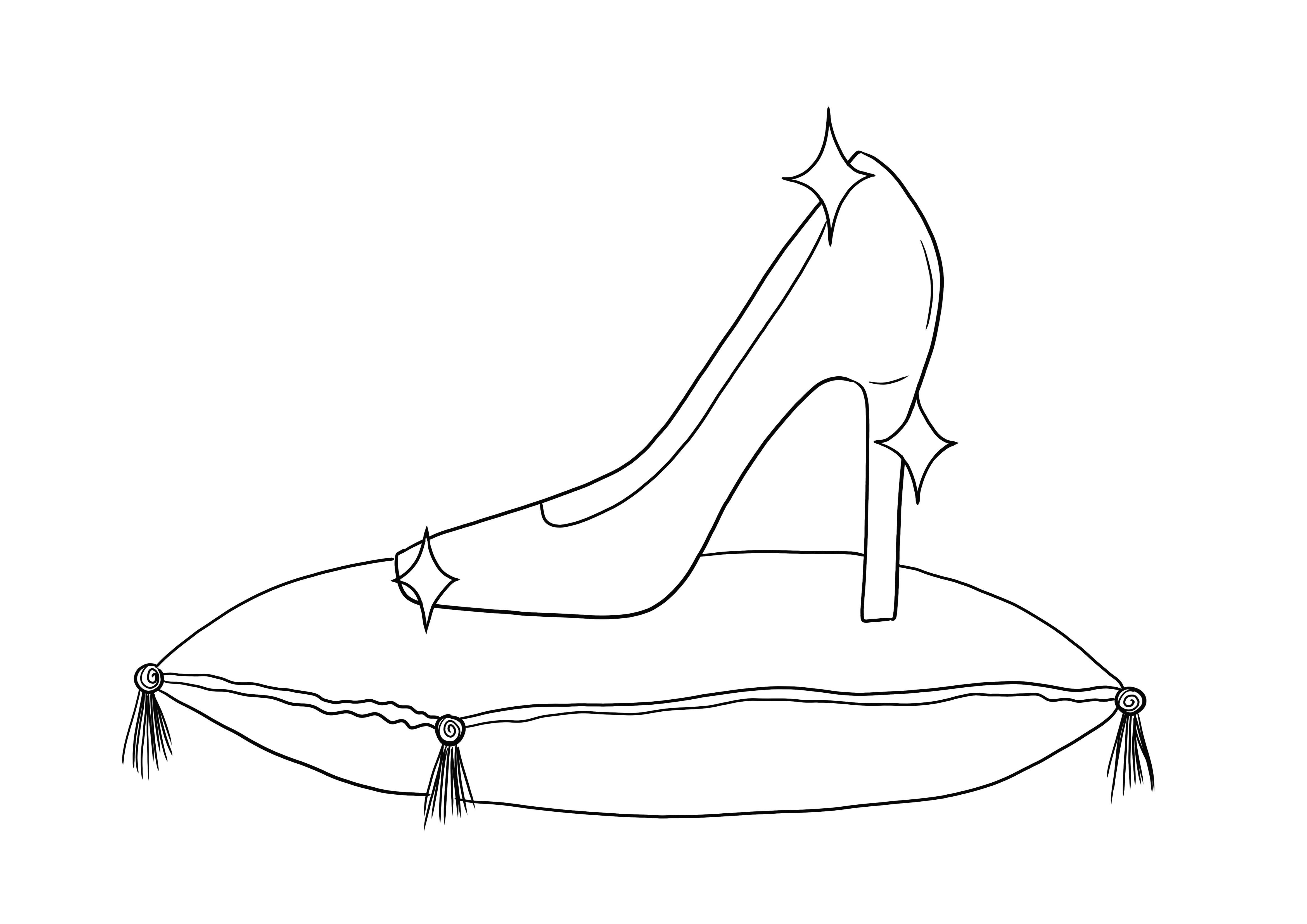 Cinderella shoe