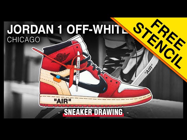 Details on the hypebeast coloring book air jordan off white chicago