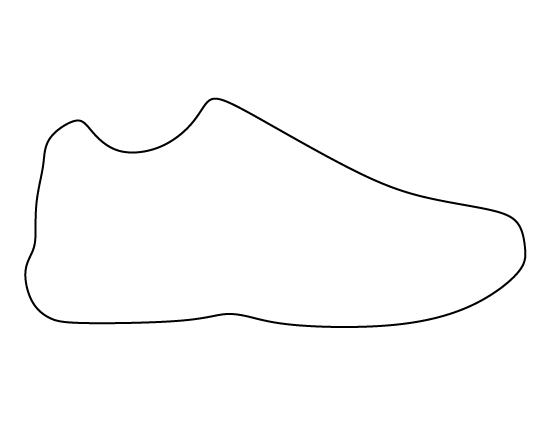 Printable shoe template