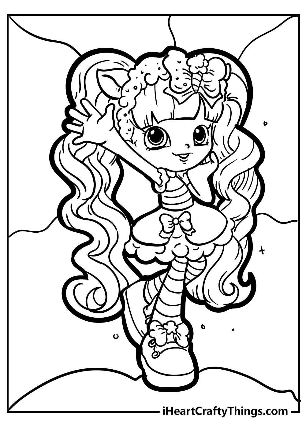 Shopkins coloring pages free printables