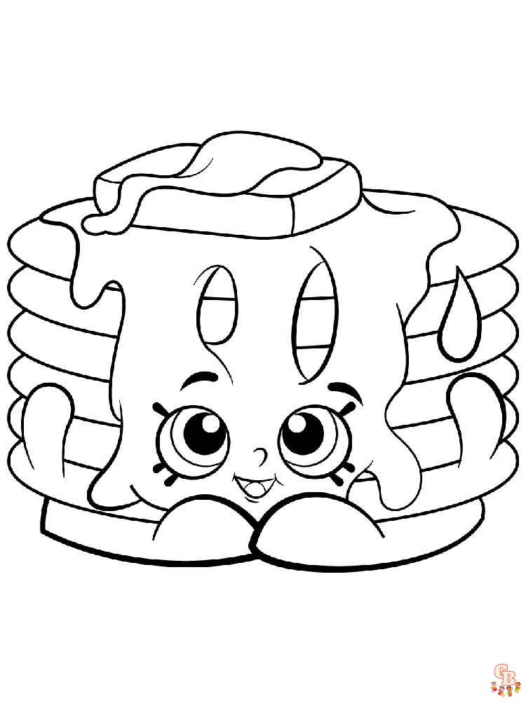 Shopkins coloring pages