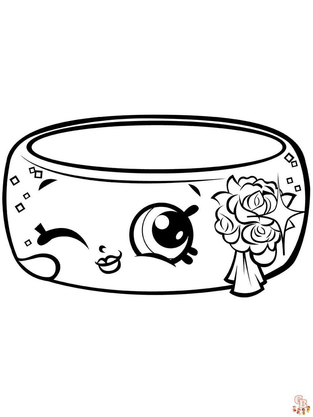 Shopkins coloring pages