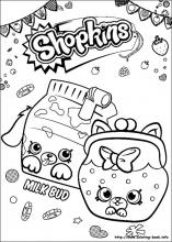 Shopkins coloring pages on coloring