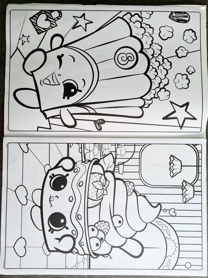 Crayola shopkins giant colouring pages hobbies toys books magazines childrens books on