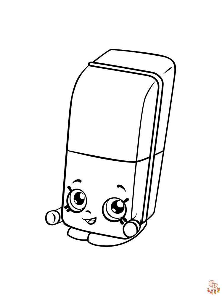 Shopkins coloring pages
