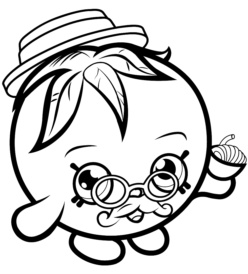 Shopkins coloring pages printable for free download