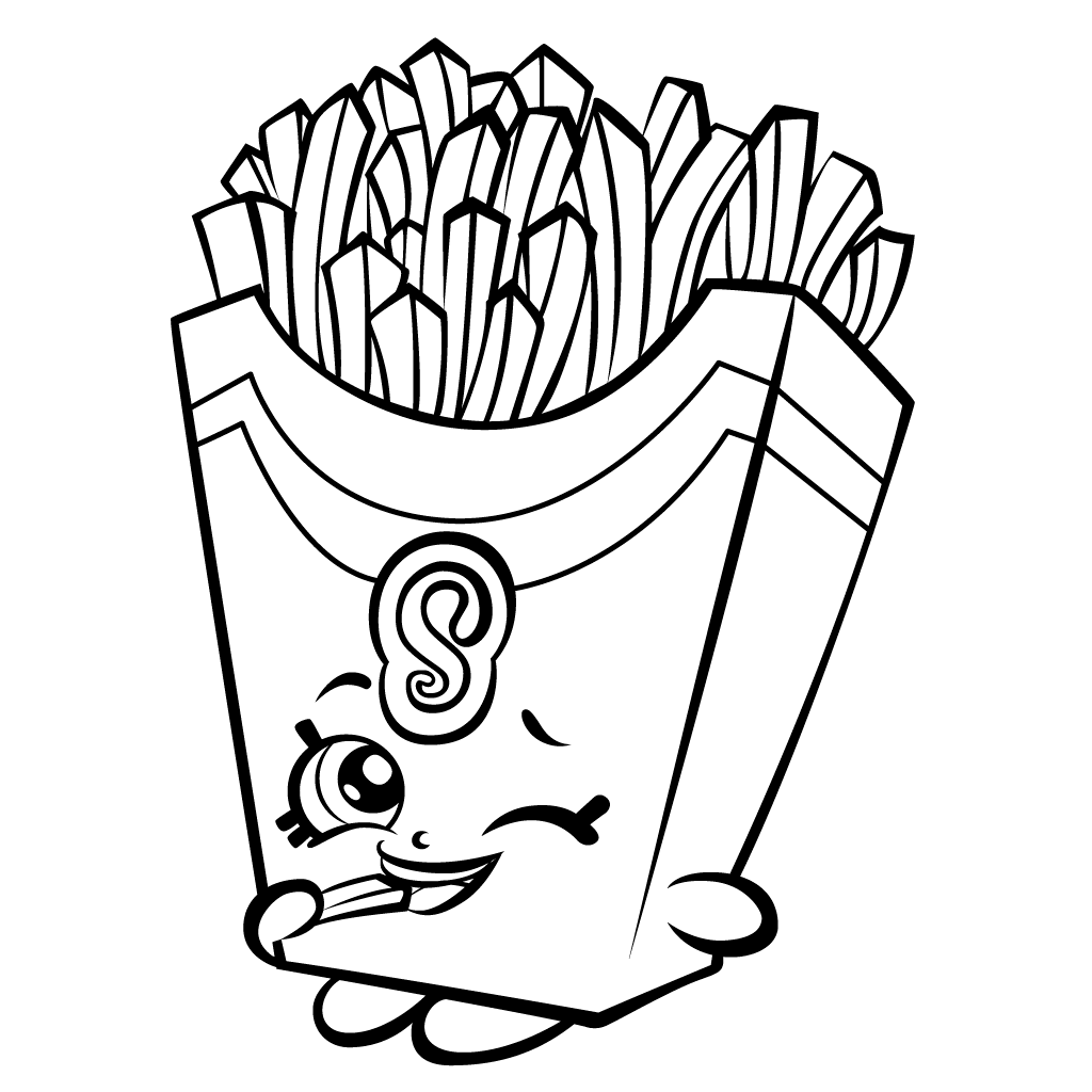 Shopkins coloring pages