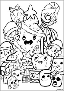 Fruit coloring pages for adults kids