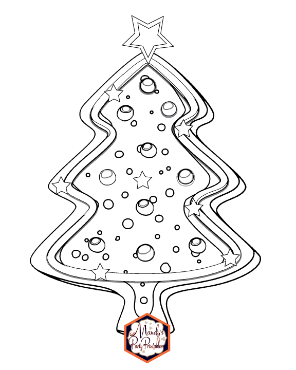 Christmas coloring pages free printable