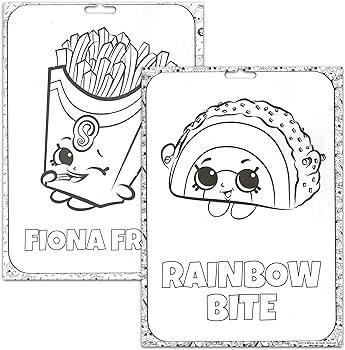 Shopkins jumbo coloring and activity book