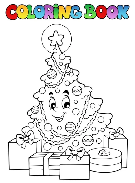 Christmas coloring stock illustrations