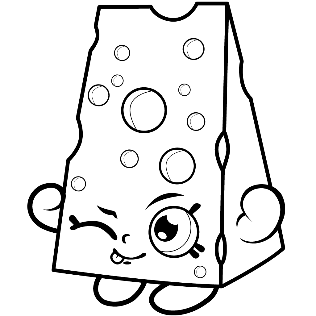 Shopkins coloring pages