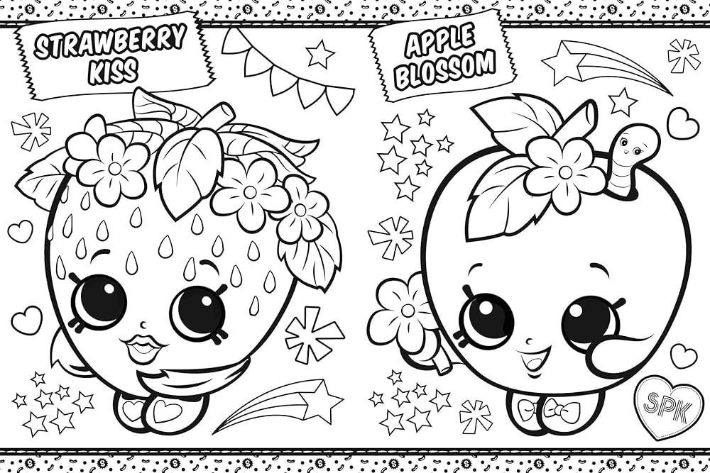Shopkins coloring in shopville buzzpop books