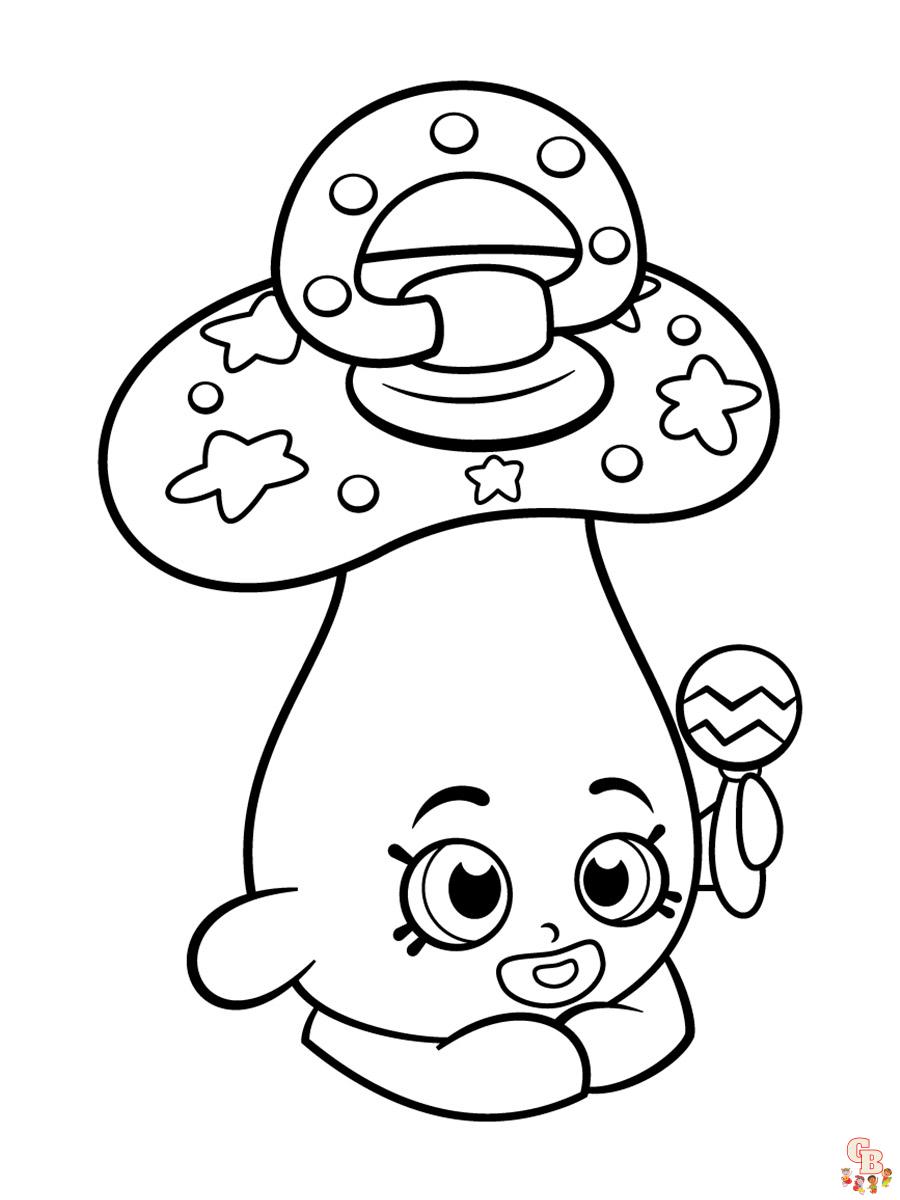 Shopkins coloring pages