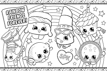 Shopkins coloring in shopville buzzpop books