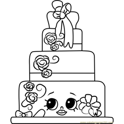 Shopkin coloring pages for kids