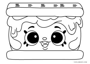 Free printable shopkins coloring pages for kids