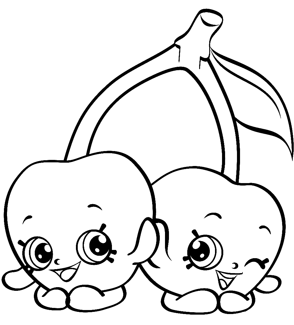 Shopkins coloring pages printable for free download