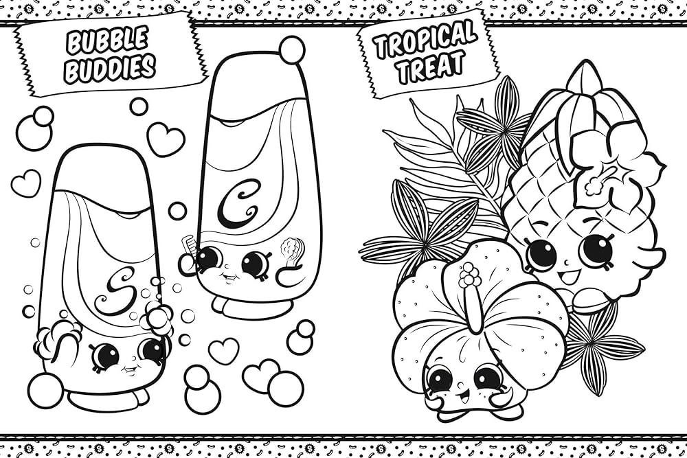 Shopkins coloring in shopville buzzpop books