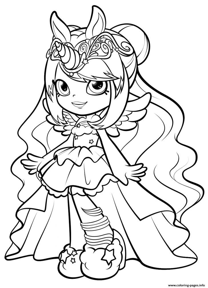 Shoppies coloring pages shopkins mysterbella wild style shoppies doll coloring pages printable