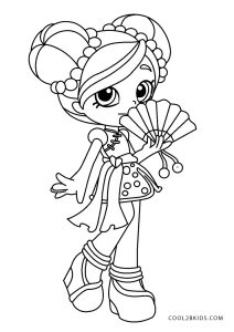 Free printable shopkins coloring pages for kids