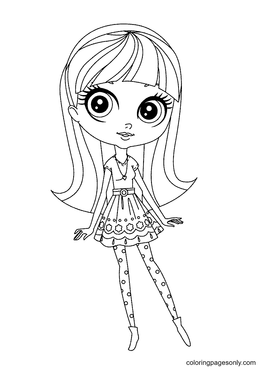 Littlest pet shop coloring pages printable for free download