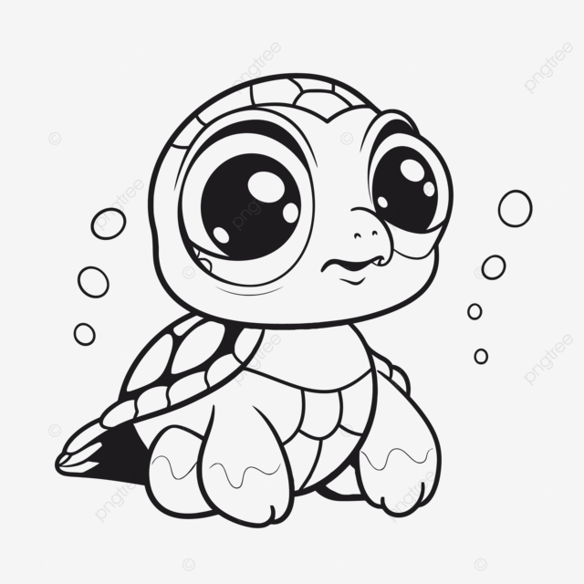Littlest pet shop coloring pages cute baby turtle coloring pages outline sketch drawing vector turtle drawing baby drawing wing drawing png and vector with transparent background for free download
