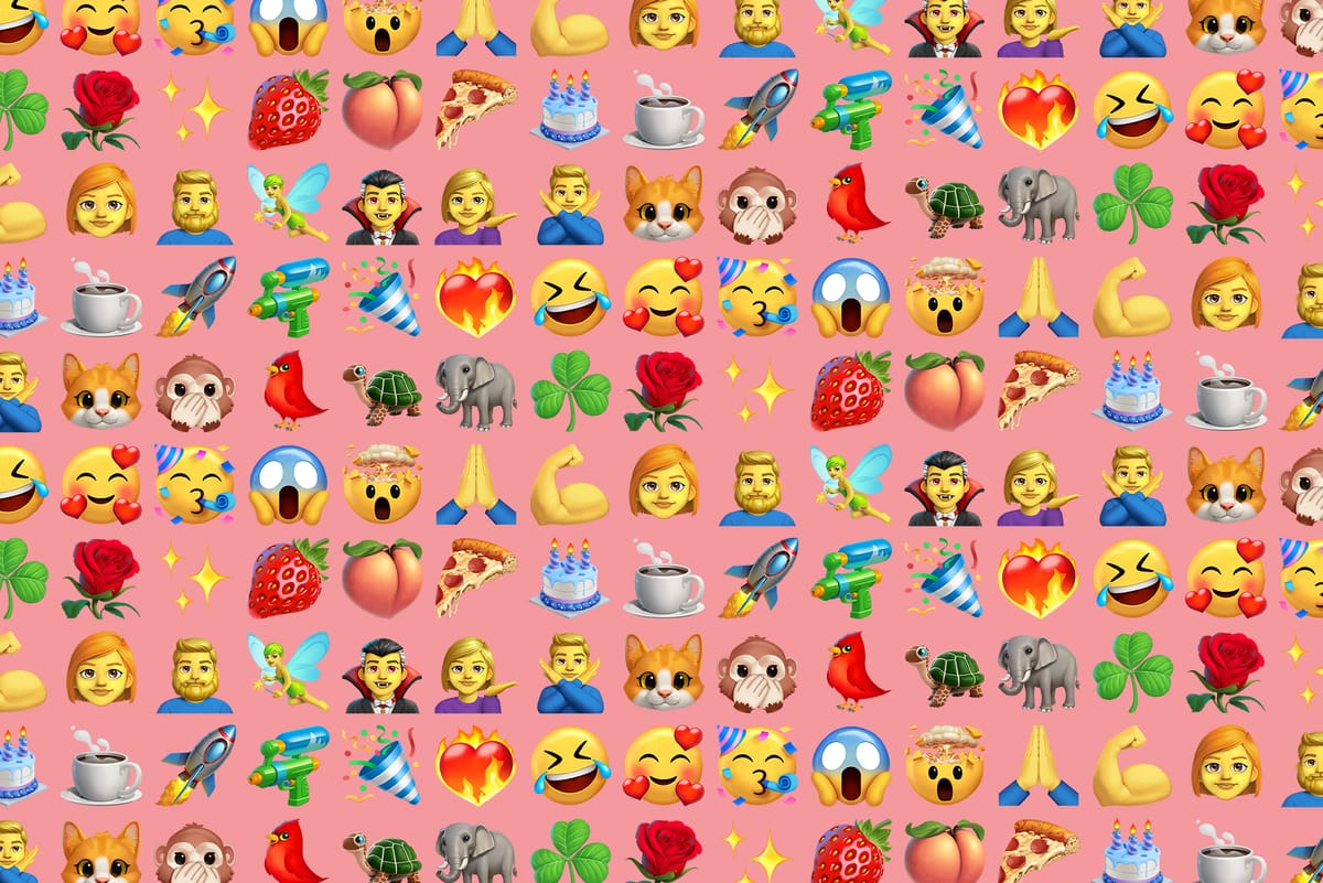 Twitters glossy emoji stickers on