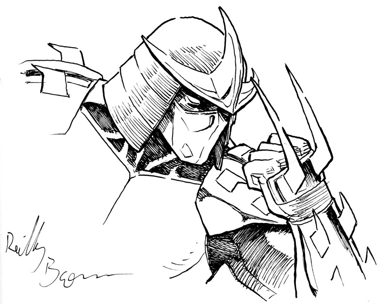 Shredder â back to the drawing board â reilly brown