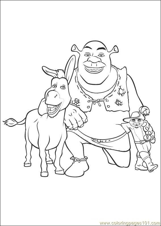 Shrek the halls coloring pages cartoon coloring pages disney coloring pages coloring pages