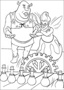 Shrek coloring pages free coloring pages