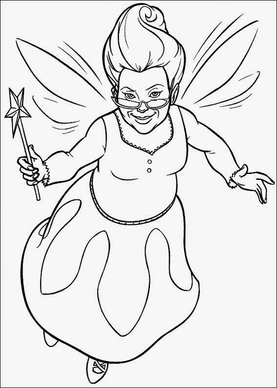 Coloring pages best populor cartoon charactors sherk coloring pages