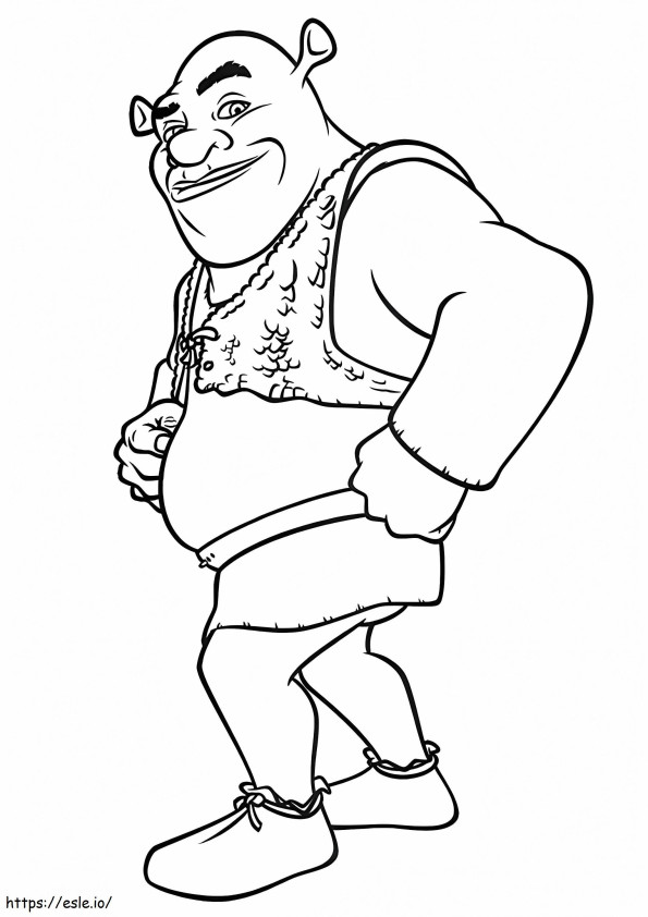 Shrek coloring pages
