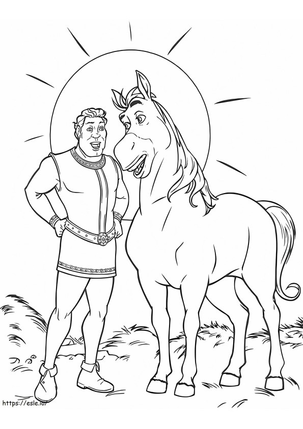 Shrek coloring pages