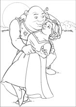 Shrek coloring pages on coloring
