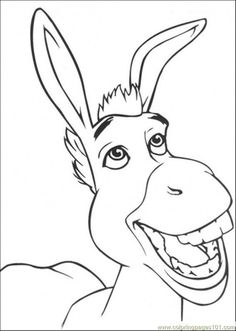 Shrek stencils ideas shrek colouring pages coloring pages