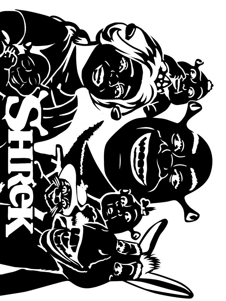 Shrek stencils