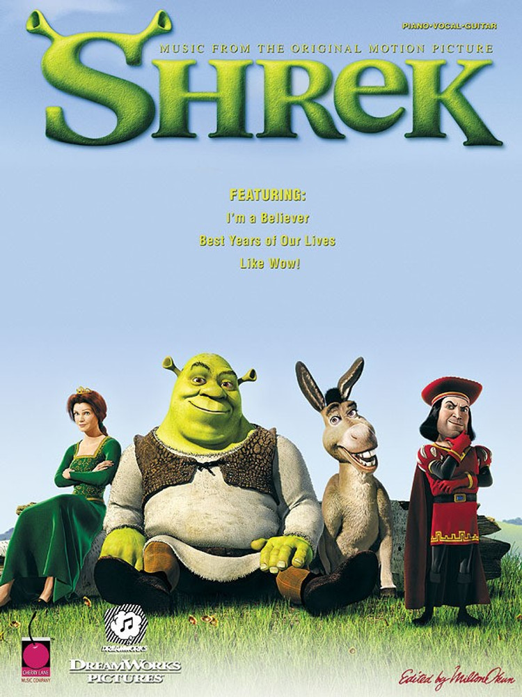 Shrek the soundtrack pvg sheet music book