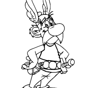 Asterix coloring pages printable for free download