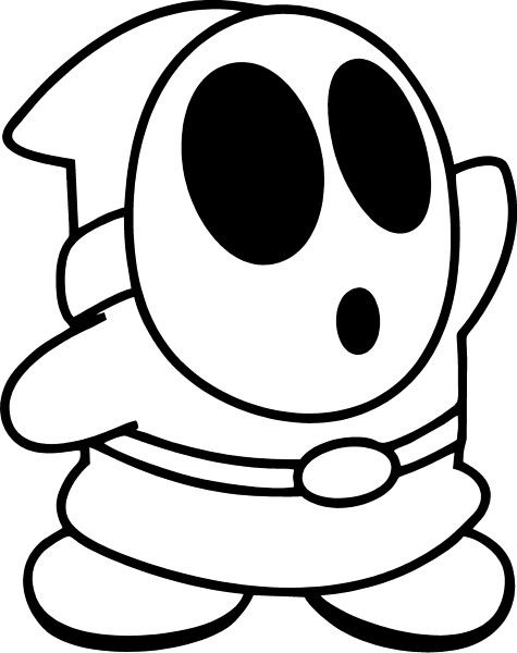 Shy guy decal sticker shy guy graffiti doodles easy disney drawings