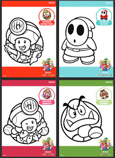 My super mario boy super mario colouring