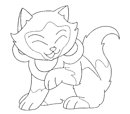 Colouring pages of sagwa her family how to draw tung sagwa the chinese siamese cat